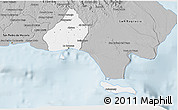 Gray 3D Map of La Romana