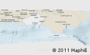 Classic Style Panoramic Map of La Romana