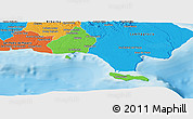 Political Panoramic Map of La Romana