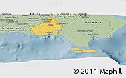 Savanna Style Panoramic Map of La Romana