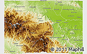 Physical 3D Map of La Vega