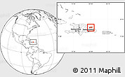 Blank Location Map of Samana