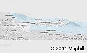 Silver Style Panoramic Map of Samana