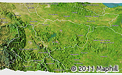 Satellite 3D Map of Sanchez Ramirez