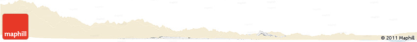 Classic Style Horizon Map of Sanchez Ramirez, single color outside