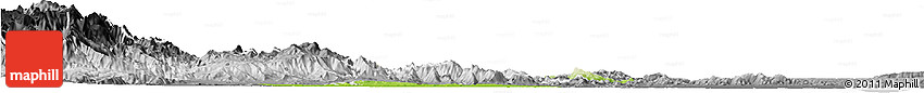 Physical Horizon Map of Sanchez Ramirez, desaturated