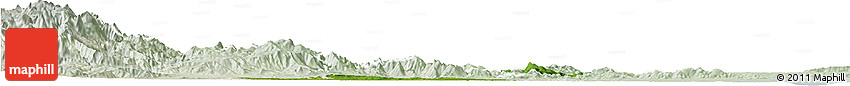 Satellite Horizon Map of Sanchez Ramirez, lighten