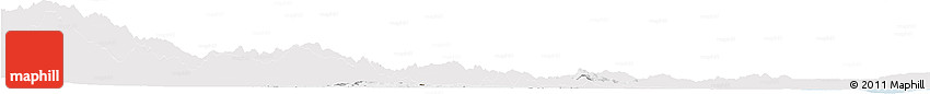 Silver Style Horizon Map of Sanchez Ramirez, single color outside