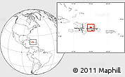 Blank Location Map of Sanchez Ramirez