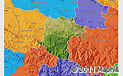 Satellite Map of Santiago Rodriguez, political outside