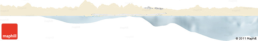 Classic Style Horizon Map of Valverde, single color outside