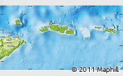 Physical Map of Kab. Lautem