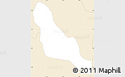 Classic Style Simple Map of Chordeleg