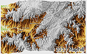 Physical 3D Map of Nabon