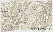 Shaded Relief 3D Map of Nabon