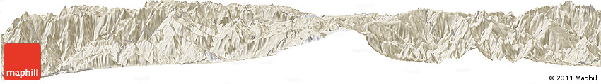 Classic Style Horizon Map of Nabon