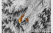 Physical Map of Nabon, desaturated