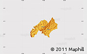 Political Map of Nabon, cropped outside