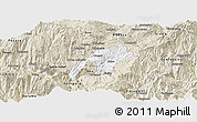 Classic Style Panoramic Map of Nabon