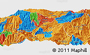 Political Panoramic Map of Nabon