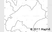 Blank Simple Map of Nabon, no labels