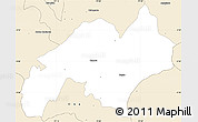 Classic Style Simple Map of Nabon