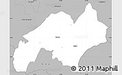Gray Simple Map of Nabon