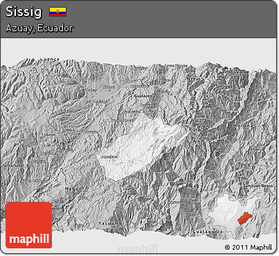 Gray 3D Map of Sissig