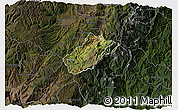 Satellite 3D Map of Sissig, darken