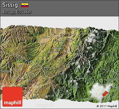 Satellite 3D Map of Sissig