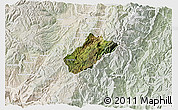 Satellite 3D Map of Sissig, lighten