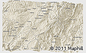 Shaded Relief 3D Map of Sissig