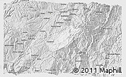 Silver Style 3D Map of Sissig