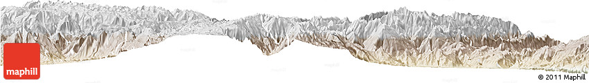 Physical Horizon Map of Sissig, lighten