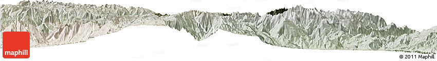 Satellite Horizon Map of Sissig, lighten