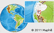 Physical Location Map of Sissig, highlighted country, highlighted parent region