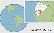 Savanna Style Location Map of Sissig, highlighted country