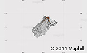 Physical Map of Sissig, cropped outside