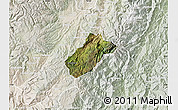 Satellite Map of Sissig, lighten
