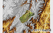 Satellite Map of Sissig, physical outside