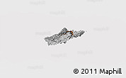 Physical Panoramic Map of Sissig, cropped outside