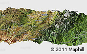 Satellite Panoramic Map of Sissig