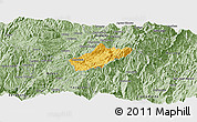 Savanna Style Panoramic Map of Sissig