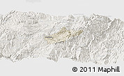 Shaded Relief Panoramic Map of Sissig, lighten