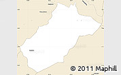 Classic Style Simple Map of Sissig