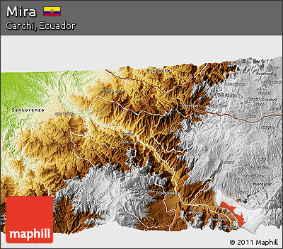 Physical 3D Map of Mira