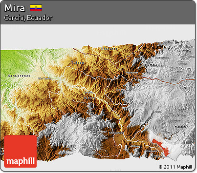 Physical 3D Map of Mira