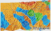 Political 3D Map of Mira