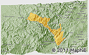 Savanna Style 3D Map of Mira