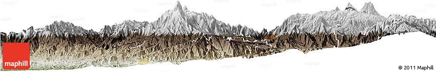 Physical Horizon Map of Mira, semi-desaturated